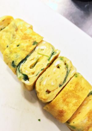 三つ葉の卵焼き-レシピのメイン写真
