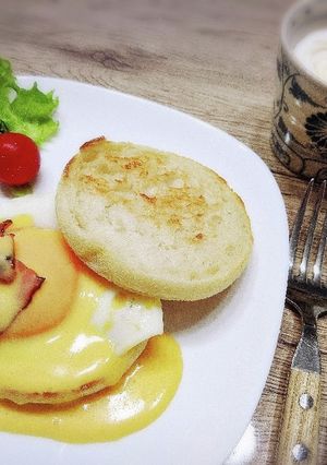 ☆超簡単エッグベネディクト☆-レシピのメイン写真