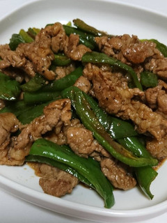 簡単!牛肉とピーマンのオイスター炒め♪-レシピのメイン写真