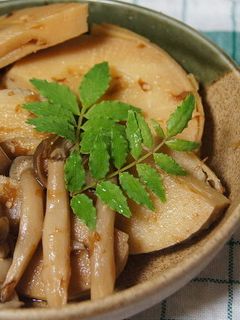 筍のしめじと炊いたん-レシピのメイン写真