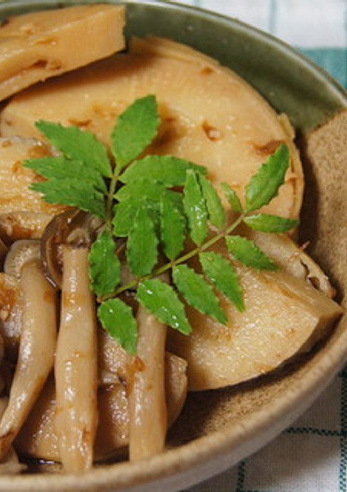 筍のしめじと炊いたん-レシピのメイン写真