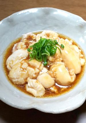 サワラの白子・だし醤油ゴマ油風味合え-レシピのメイン写真