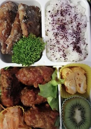 ★2021年04月★中1お弁当-レシピのメイン写真
