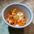 人参とカッテージチーズとみかんのマリネ