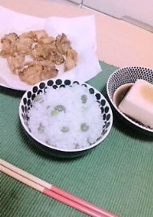 えだまめごはん-レシピのメイン写真