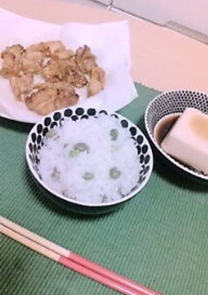 えだまめごはん-レシピのメイン写真
