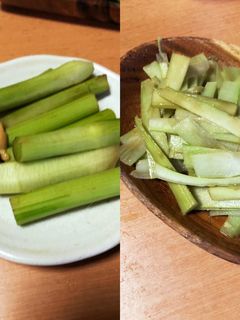 うどの酢味噌和え-レシピのメイン写真