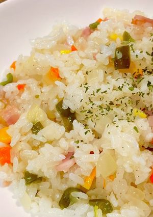 フライパンで速攻ピラフ-レシピのメイン写真