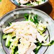 サラダチキンの簡単野菜サラダ