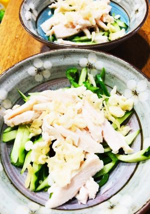サラダチキンの簡単野菜サラダ-レシピのメイン写真