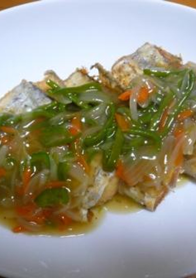太刀魚のから揚げ☆和風あんかけ-レシピのメイン写真