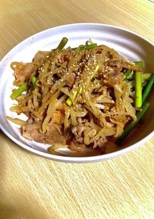 簡単コチュマヨ炒め(自分用覚え書き)-レシピのメイン写真