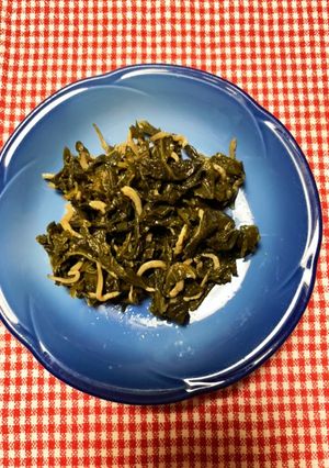 フキの葉の佃煮-レシピのメイン写真