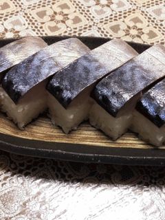 市販のしめ鯖で!簡単「鯖寿司」-レシピのメイン写真