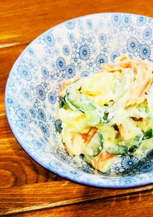 シンプルでいいじゃないか！ポテサラ♡-レシピのメイン写真
