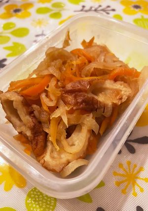 レンジで大根と人参の煮物-レシピのメイン写真