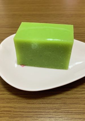 うすいえんどうの新緑水ようかん-レシピのメイン写真