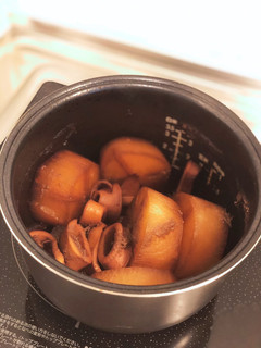 炊飯器で作るイカ大根-レシピのメイン写真