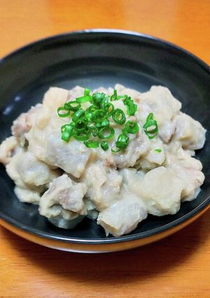 牛すじと里芋の味噌煮-レシピのメイン写真