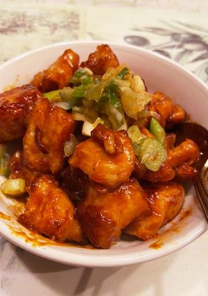 胸肉でヘルシー！ヤンニョムチキン-レシピのメイン写真