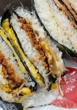 折り畳みキンパ-レシピのメイン写真
