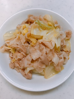 キャベツと豚バラの塩レモン炒め-レシピのメイン写真