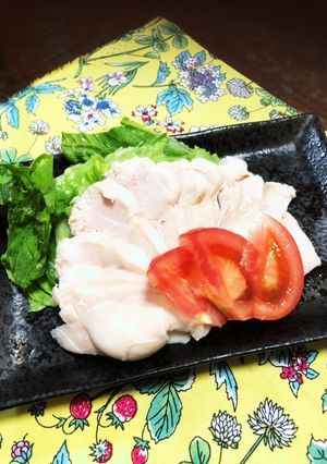 冷凍可！ほんのり味付きサラダチキン-レシピのメイン写真