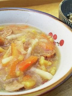 犬ご飯 根菜あんかけ-レシピのメイン写真