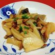 タラとエリンギのバターしょうゆ炒め