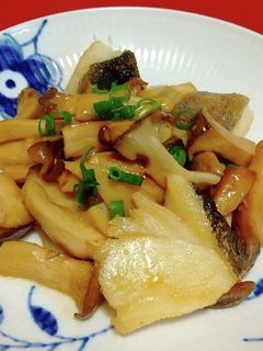 タラとエリンギのバターしょうゆ炒め-レシピのメイン写真