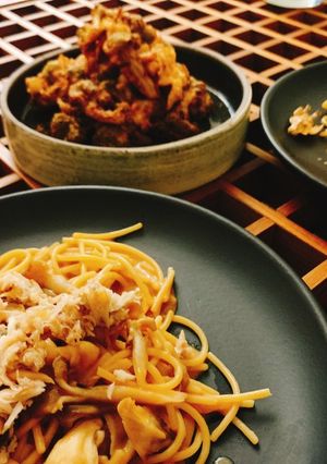 ロブスターの殻でパスタ-レシピのメイン写真