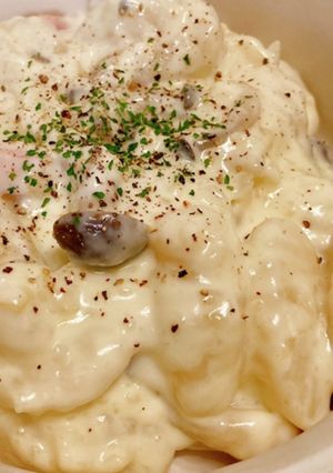 濃厚キノコクリームソースのニョッキ-レシピのメイン写真