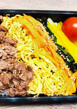 キンパ風弁当　0506-レシピのメイン写真