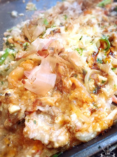 ヘルシー!豆腐と長芋のもんじゃ風-レシピのメイン写真