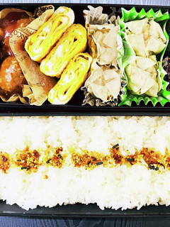 簡単 男子中学生弁当 No.1-レシピのメイン写真