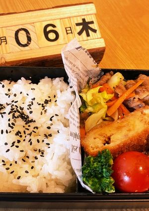 中学生男子お弁当　2021.5/6-レシピのメイン写真