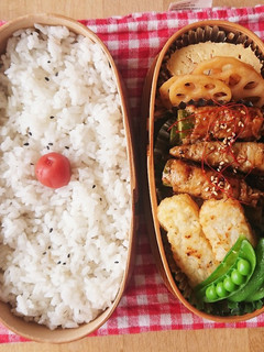 お弁当★オクラ豚バラ巻き病みつき特製ダレ-レシピのメイン写真
