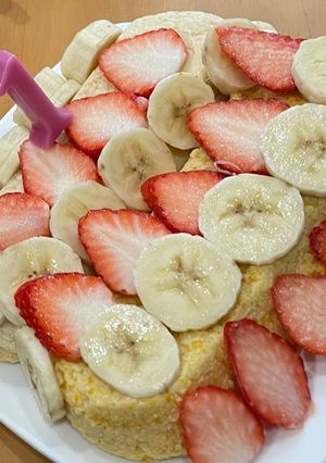 豆腐とヨーグルトのケーキ　1歳-レシピのメイン写真