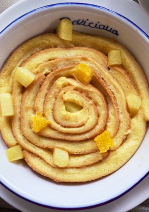 オレンジ風味のパン耳プディングっぽいもの-レシピのメイン写真