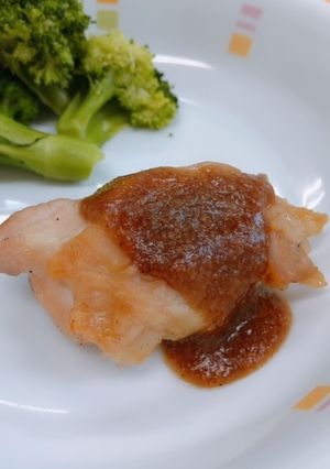 鶏肉のごま酢かけ☆給食メニュー-レシピのメイン写真