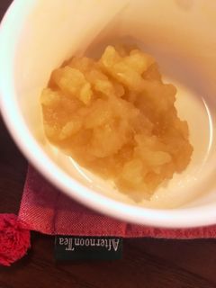【離乳食中期】焼き芋りんご-レシピのメイン写真