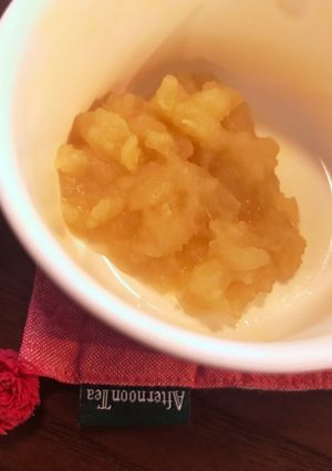 【離乳食中期】焼き芋りんご-レシピのメイン写真