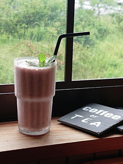 おうちカフェ★イチゴとバナナのジュース-レシピのメイン写真