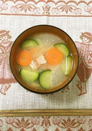冷蔵庫の残り物味噌汁-レシピのメイン写真