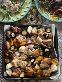 ガラムマサラチキンと野菜のオーブン焼き-レシピのメイン写真