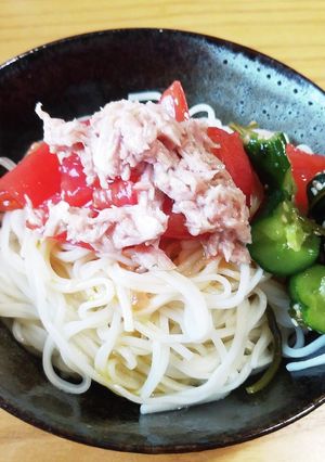 トマトそうめん-レシピのメイン写真