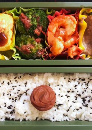 高校生弁当日記（生姜焼き弁当編）-レシピのメイン写真