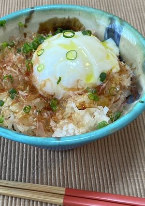 お手軽★トリュフ香る温泉卵かけご飯-レシピのメイン写真