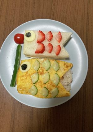 1歳7ヶ月 こどもの日-レシピのメイン写真