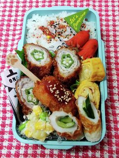 久しぶりの投稿…中学生弁当!-レシピのメイン写真